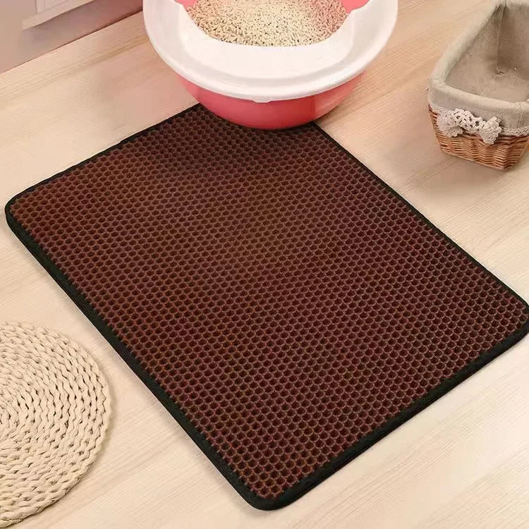 KAMANLONG Waterproof Cat Litter Mat – Durable, Hygienic & Easy to Clean