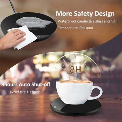 BAIHUAN USB Mug Warmer – Electric Cup Heater for Coffee, Tea & Milk