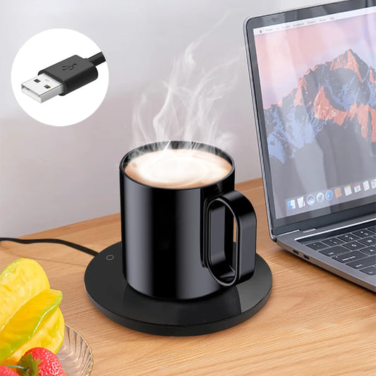 BAIHUAN USB Mug Warmer – Electric Cup Heater for Coffee, Tea & Milk