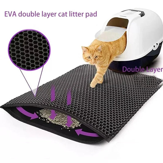 KAMANLONG Waterproof Cat Litter Mat – Durable, Hygienic & Easy to Clean