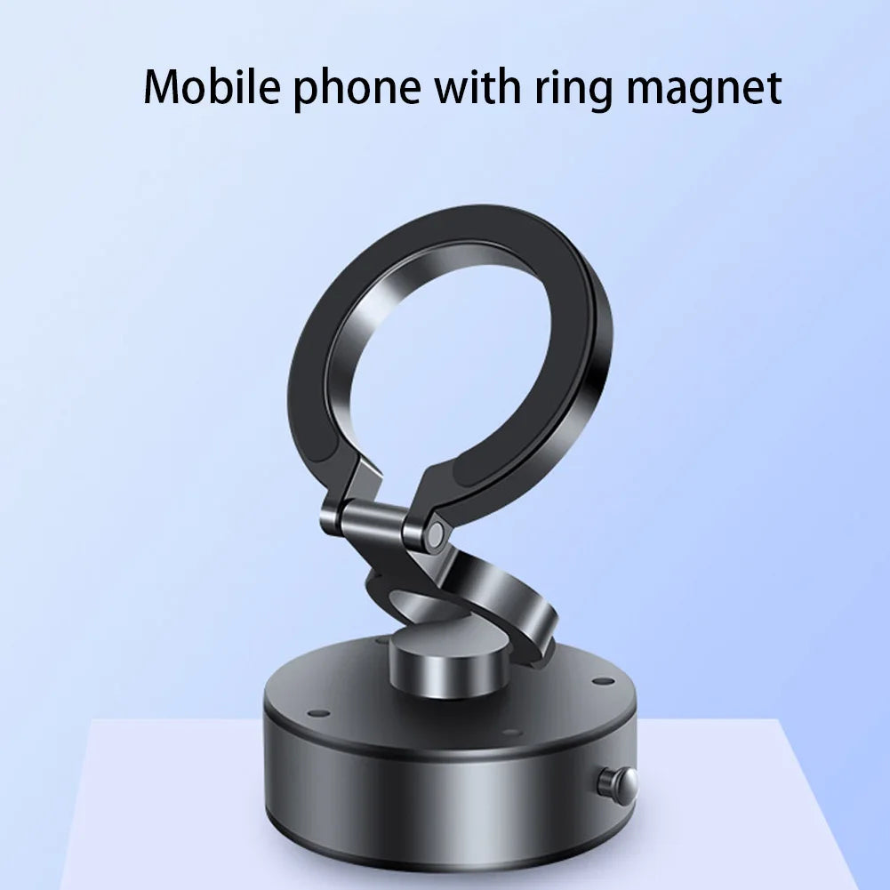 ALLOYSEED Magnetic Car Phone Holder – Foldable, Anti-Shake, Hands-Free Mount