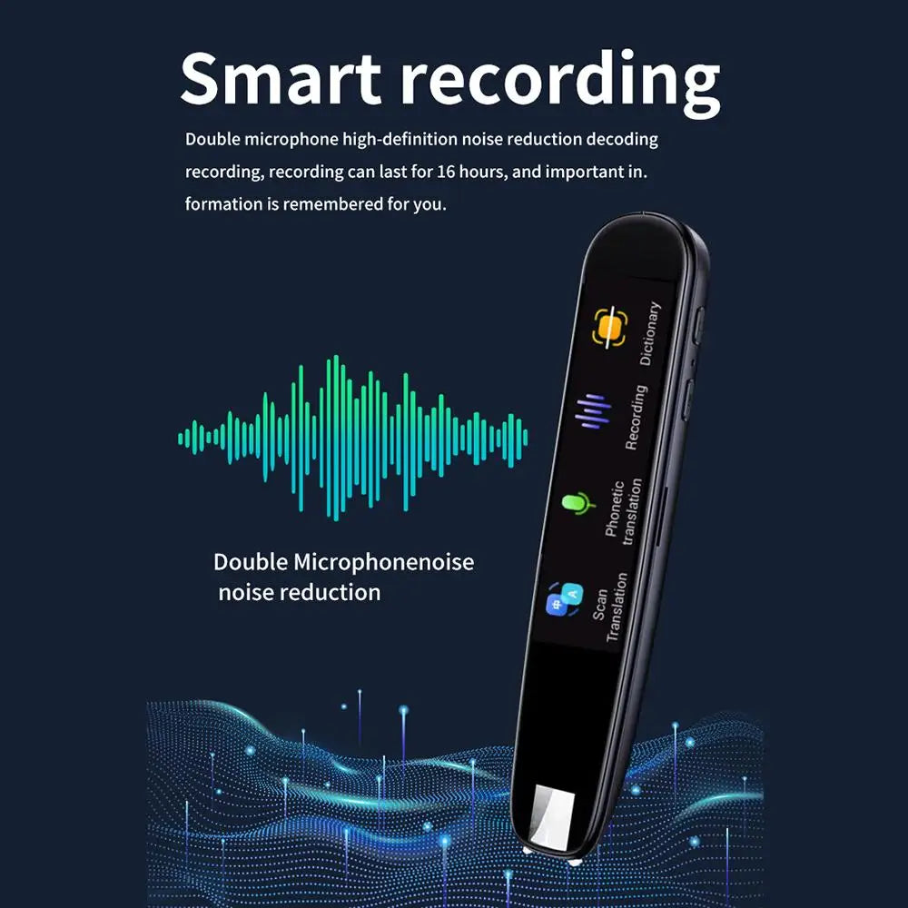 CUJMH Intelligent Scanning Dictionary Pen – Multi-Language Translation & Smart OCR Reader