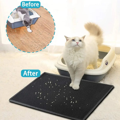 KAMANLONG Waterproof Cat Litter Mat – Durable, Hygienic & Easy to Clean